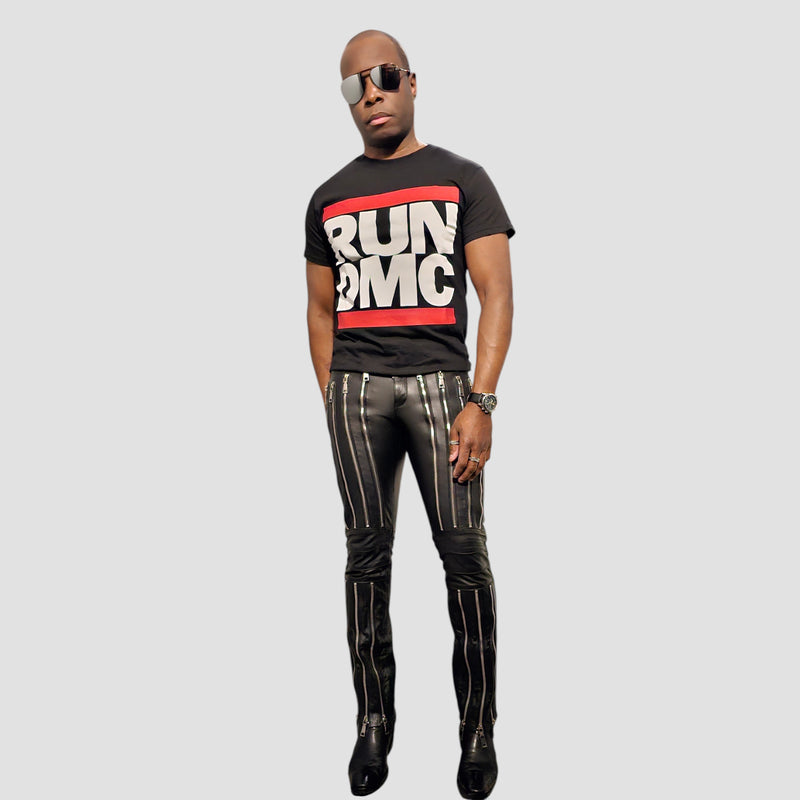 Lambskin pants