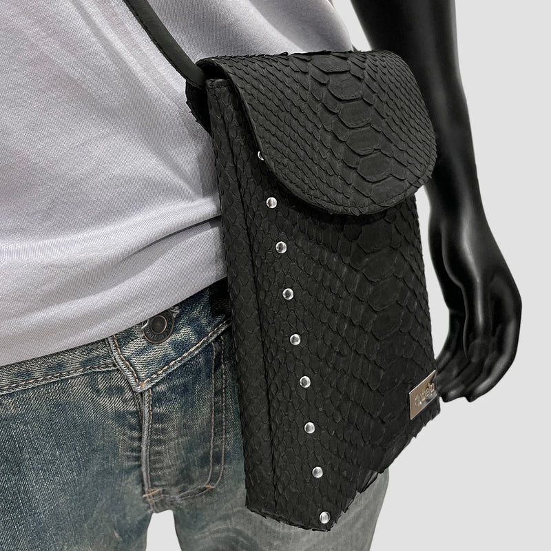 Python leather cellphone case