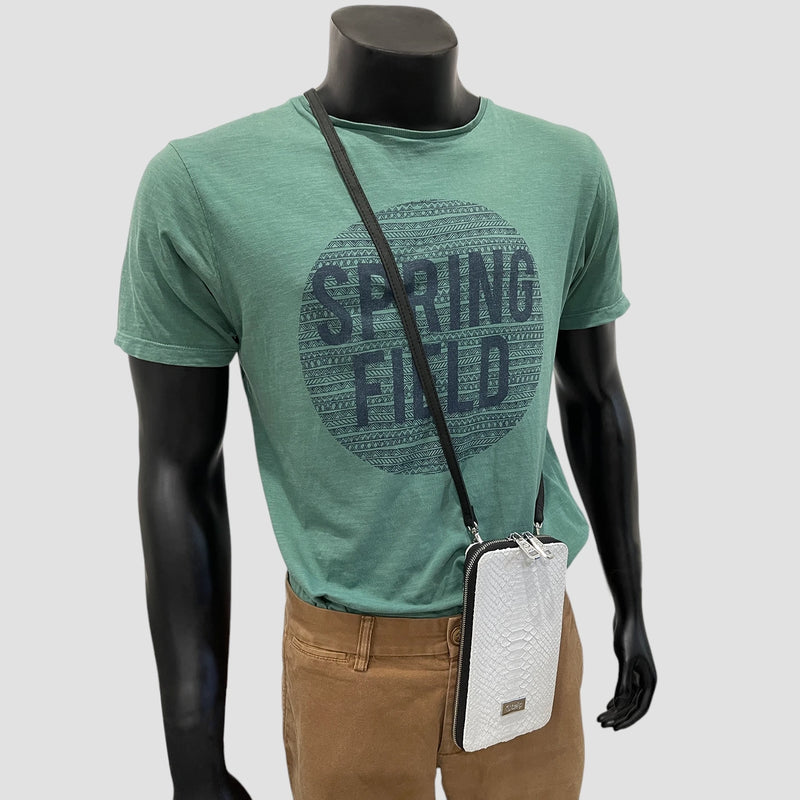 Python leather cellphone case