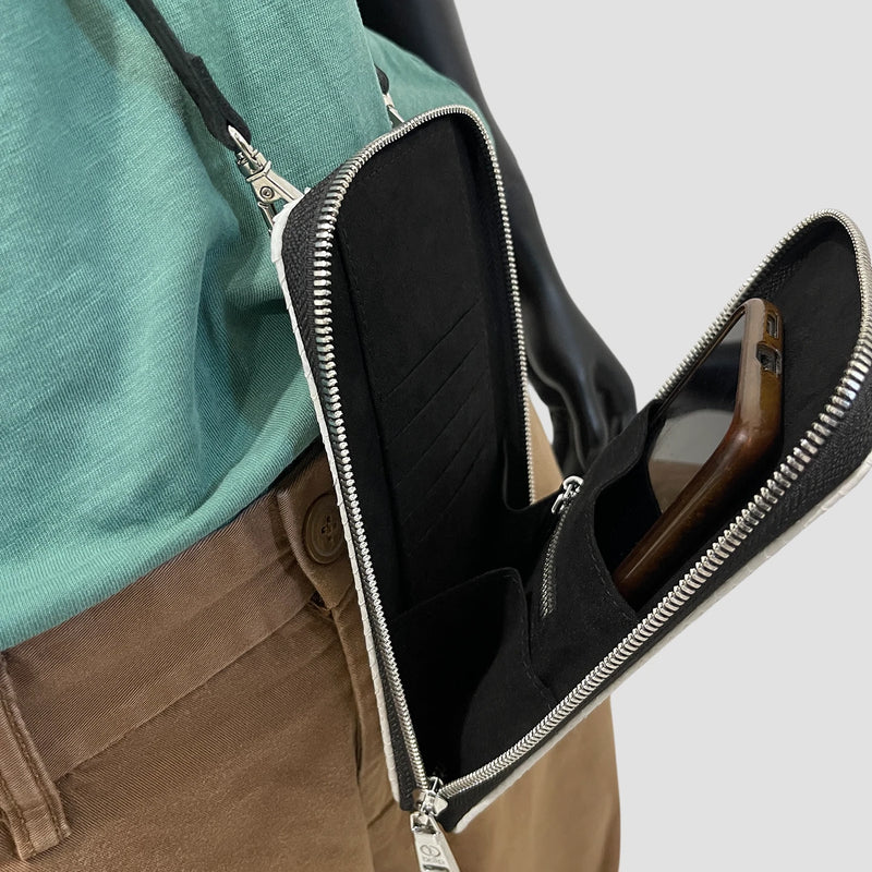 Python leather cellphone case