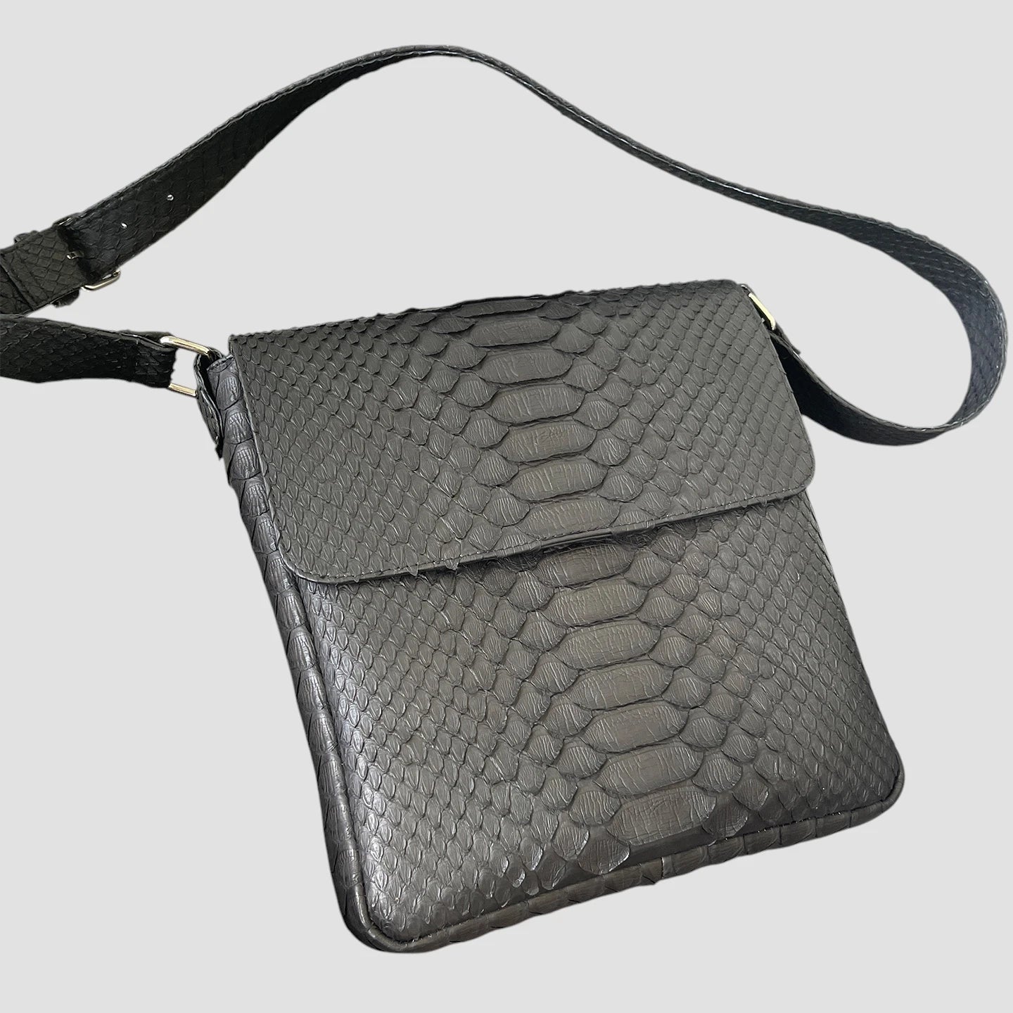 Dragon python leather bag