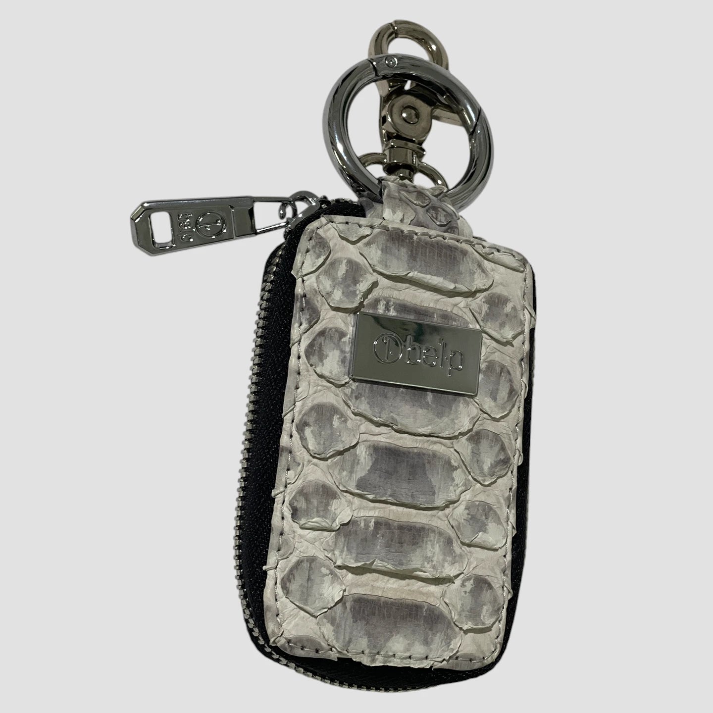 Python leather key case