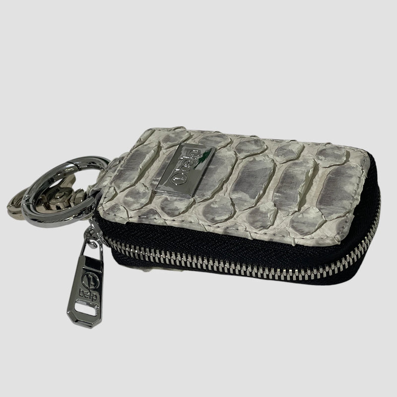 Python leather key case