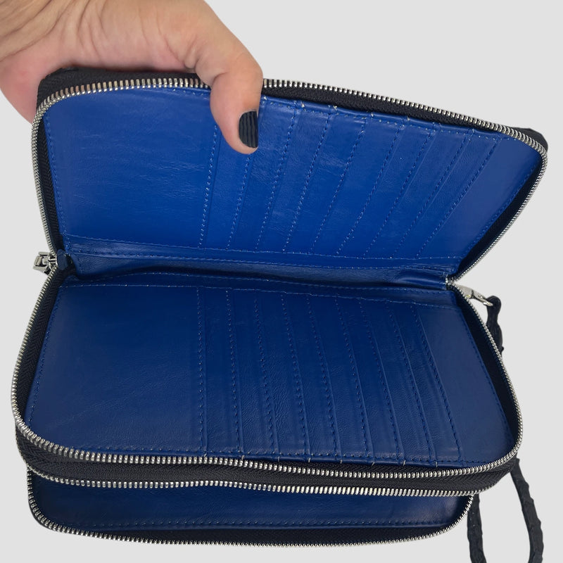 Dragon python leather wallet