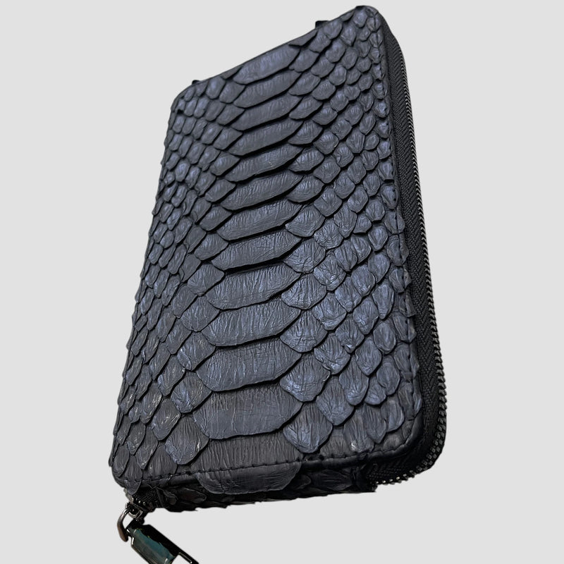 Dragon python leather cellphone case