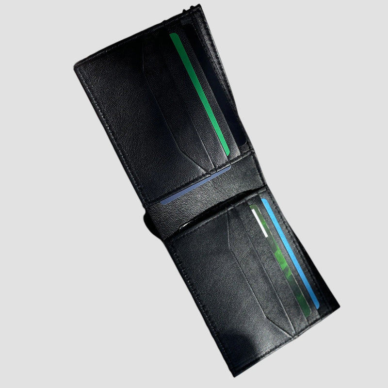 Python leather wallet