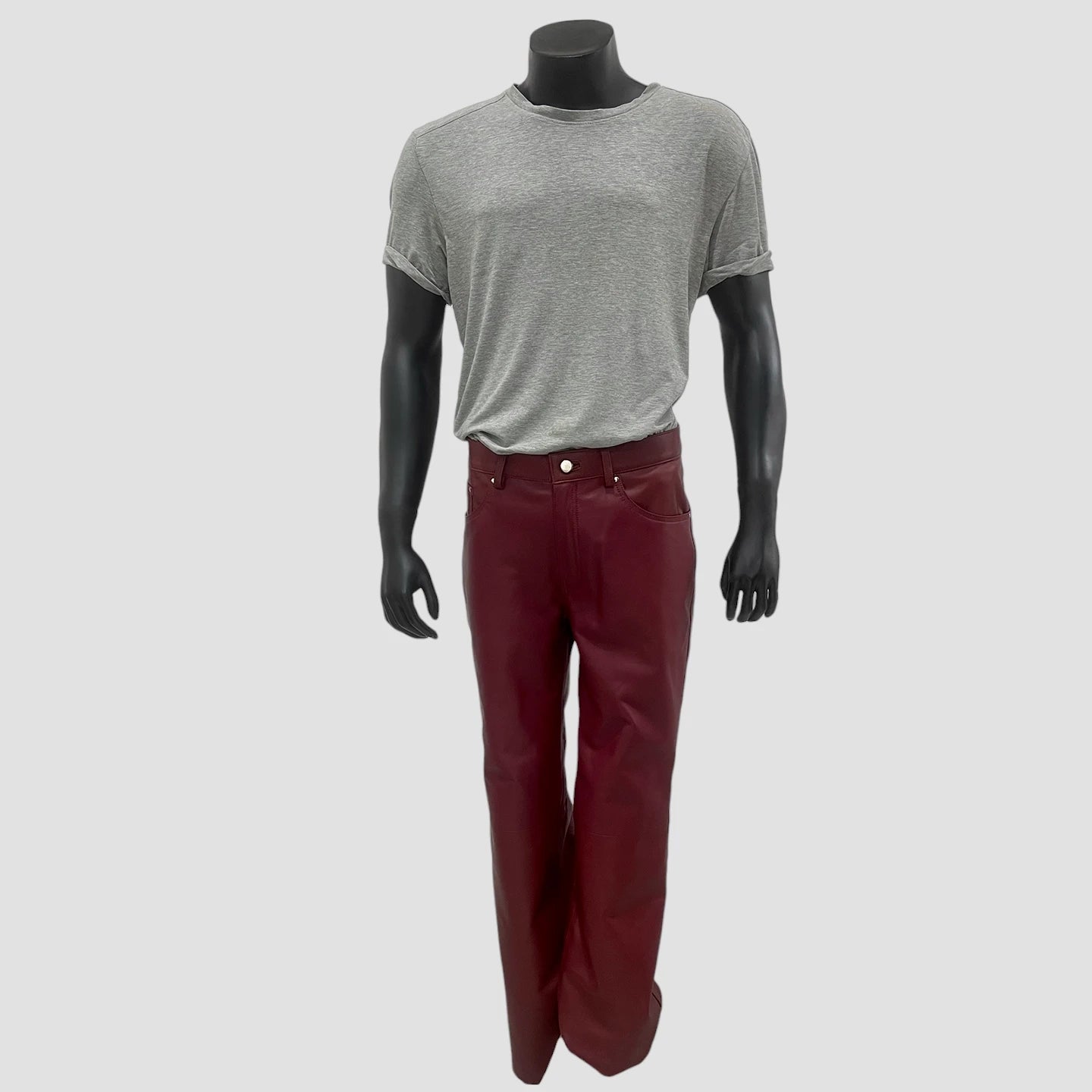 Lambskin pants