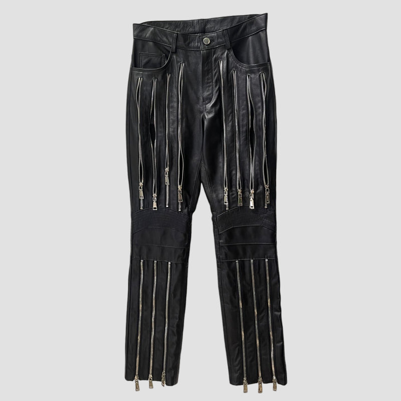 Lambskin pants