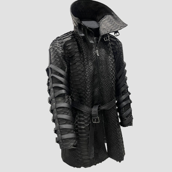 KING PYTHON LEATHER JACKET