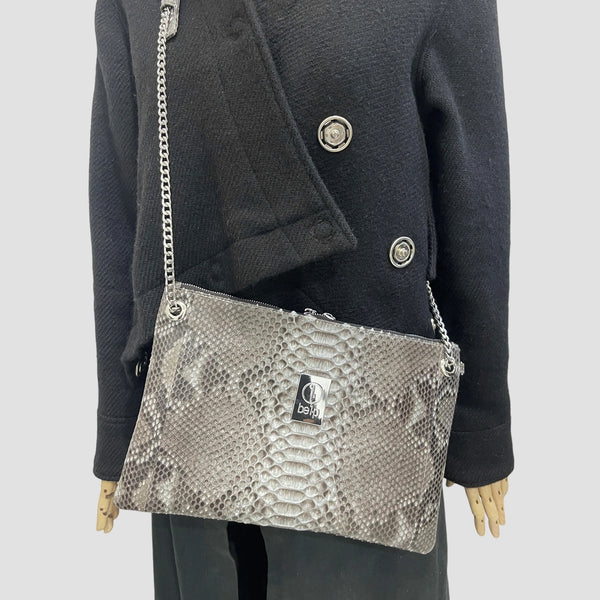 PYTHON LEATHER BAG