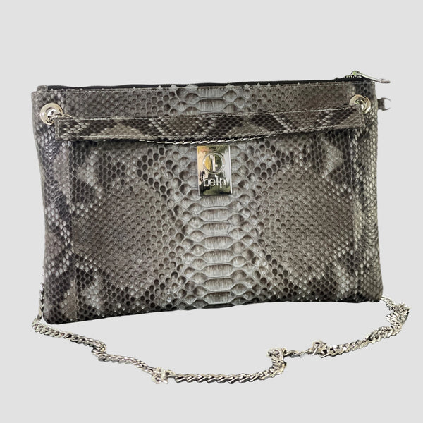 PYTHON LEATHER BAG