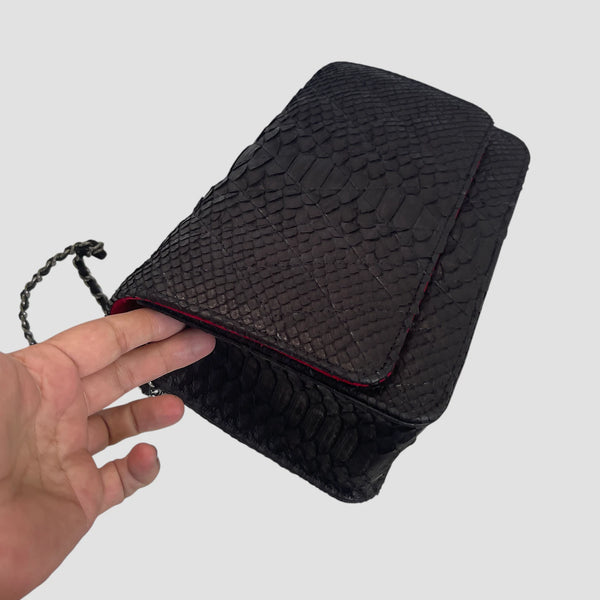 PYTHON LEATHER BAG