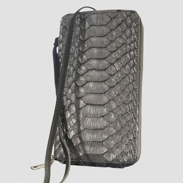 DRAGON PYTHON LEATHER CELLPHONE CASE