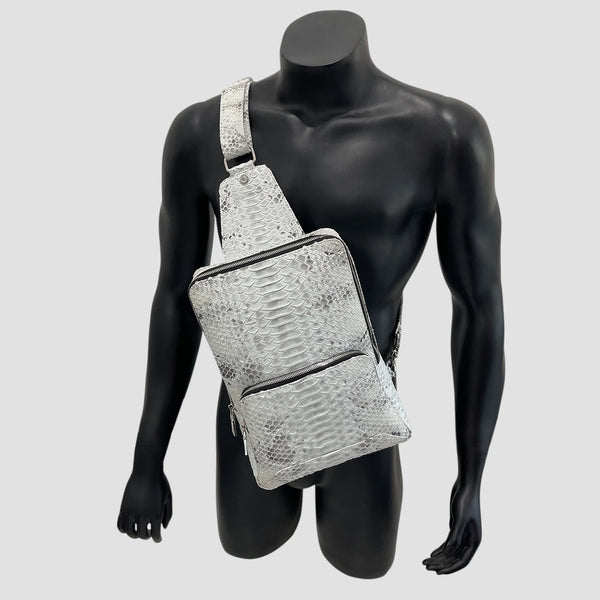 PYTHON LEATHER BACKPACK