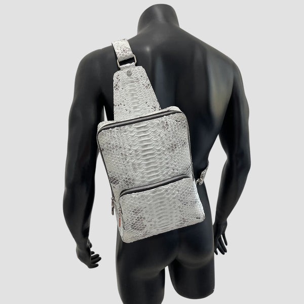 PYTHON LEATHER BACKPACK