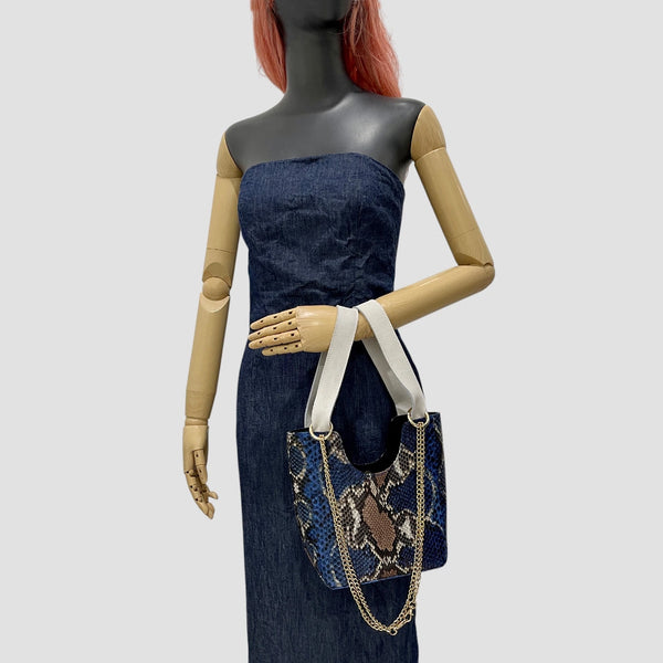 PYTHON LEATHER BAG