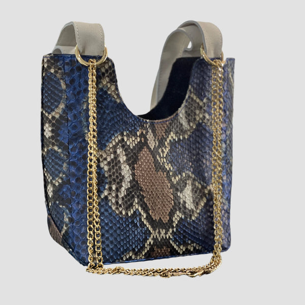 PYTHON LEATHER BAG
