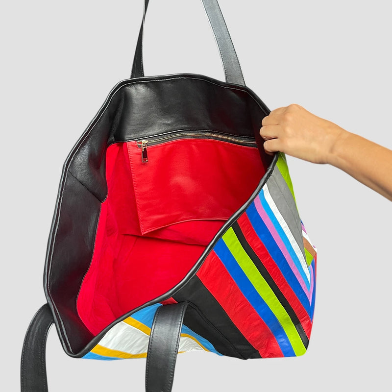 Lamb leather bag