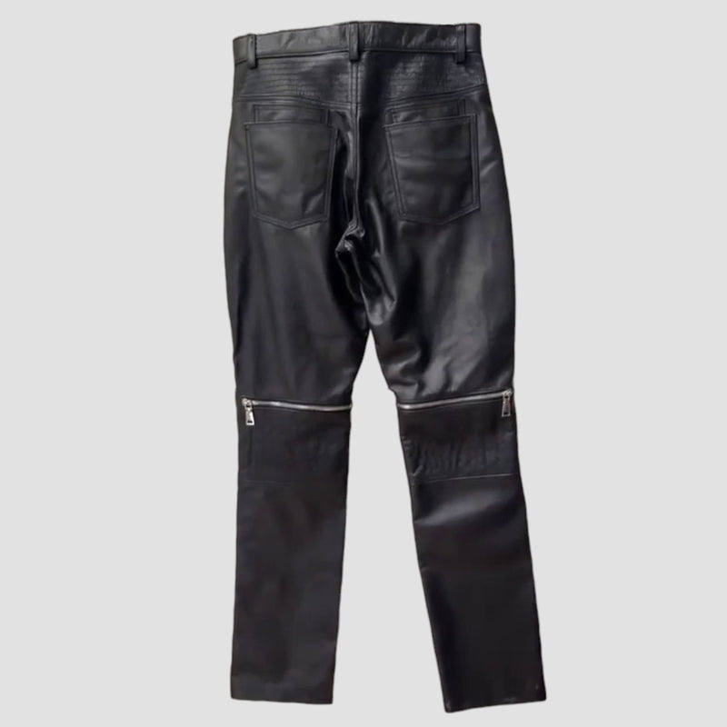 Lambskin pants