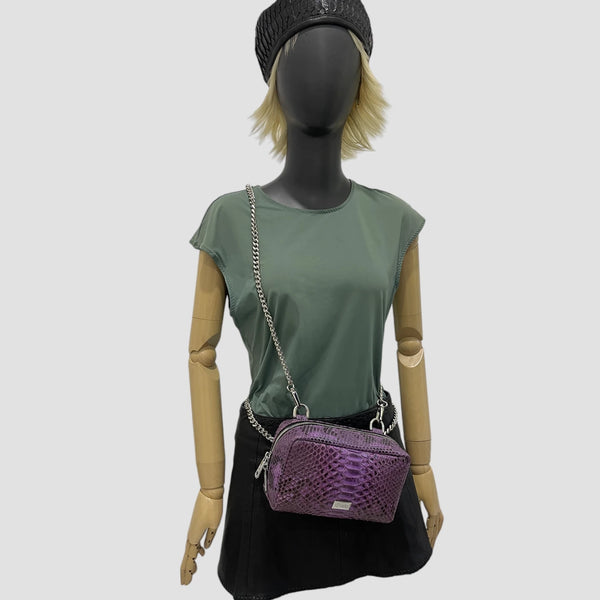 PYTHON LEATHER BAG