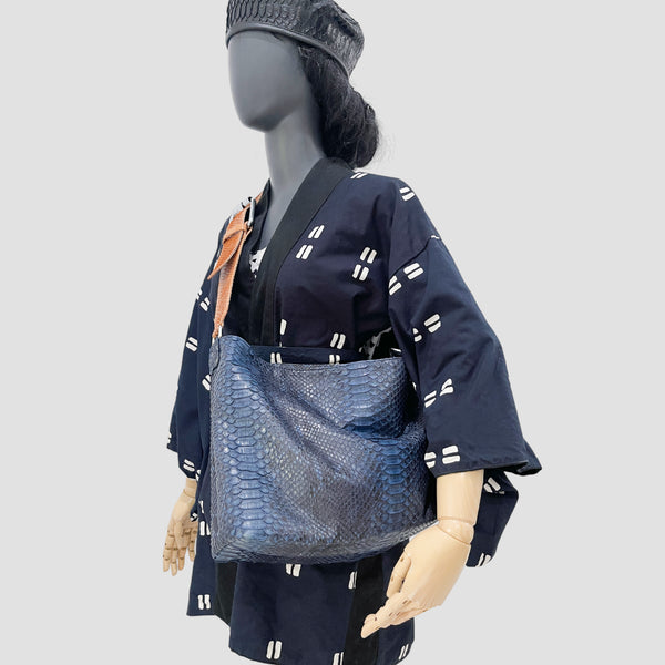 PYTHON LEATHER BAG