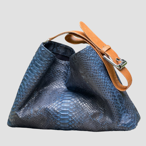 PYTHON LEATHER BAG