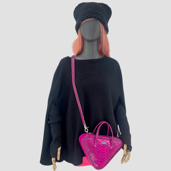 PYTHON LEATHER BAG
