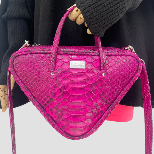 PYTHON LEATHER BAG
