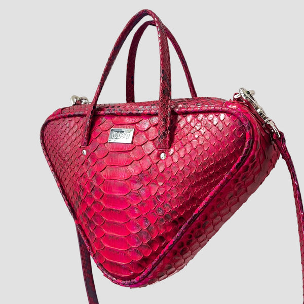 PYTHON LEATHER BAG