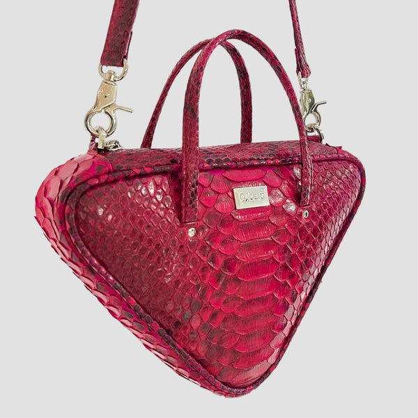 PYTHON LEATHER BAG