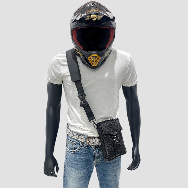 PYTHON LEATHER BAG