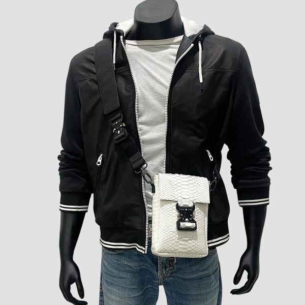 PYTHON LEATHER BAG