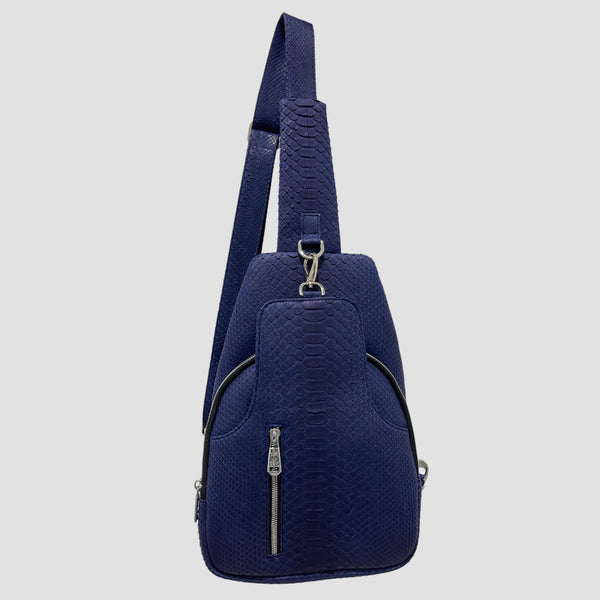 PYTHON LEATHER BACKPACK