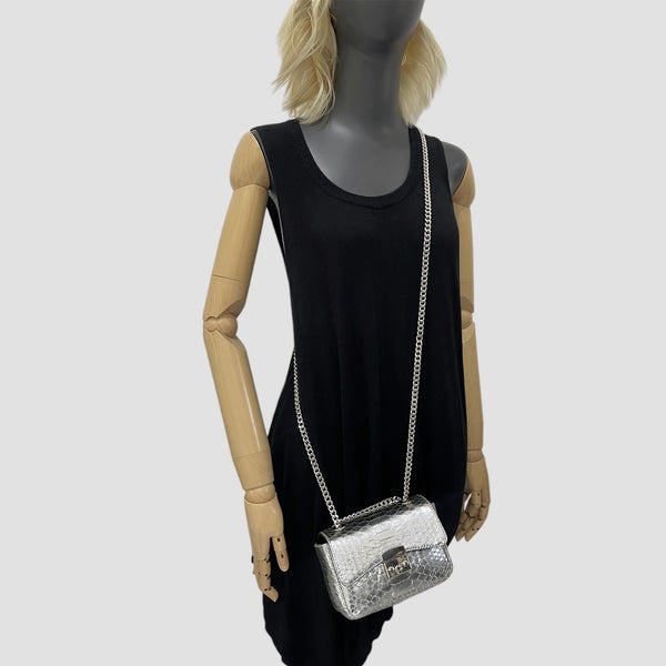 PYTHON LEATHER BAG