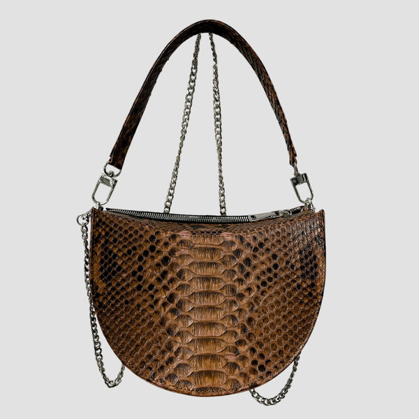 PYTHON LEATHER BAG