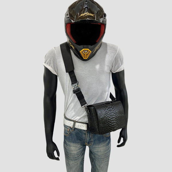 PYTHON LEATHER BAG