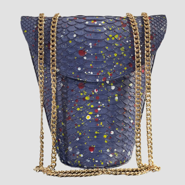 PYTHON LEATHER BAG