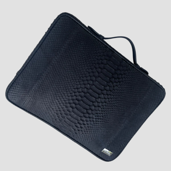 PYTHON LEATHER BRIEFCASE