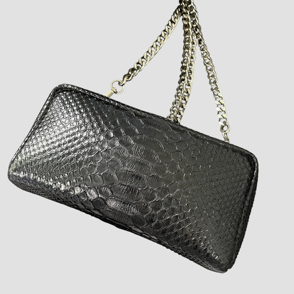PYTHON LEATHER BAG