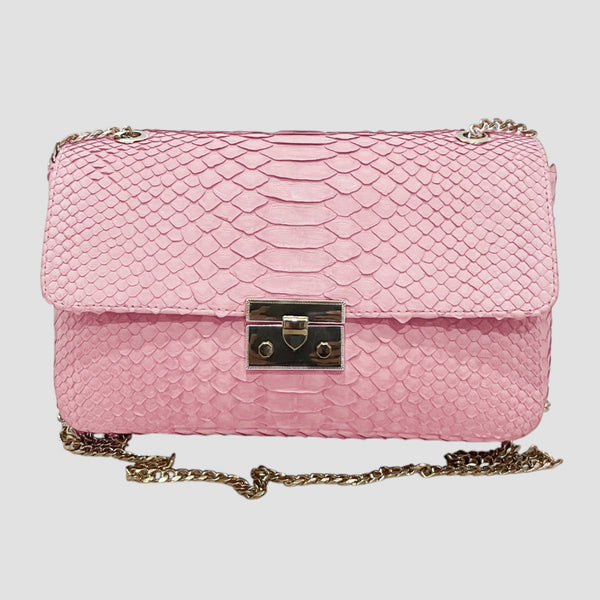 PYTHON LEATHER BAG