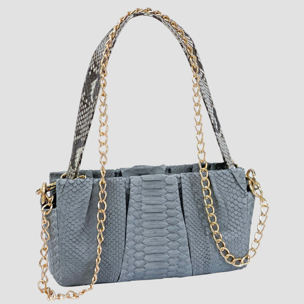 PYTHON LEATHER BAG