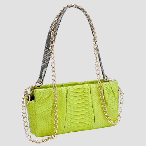 PYTHON LEATHER BAG