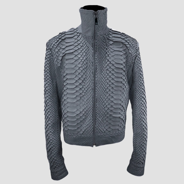 KING PYTHON LEATHER JACKET